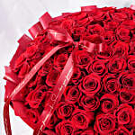 Mesmerizing Valentine Bouquet  111 Red Roses