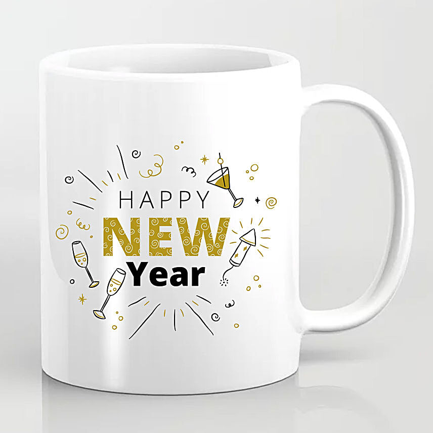 Happening New Year Greetings Mug:Mugs to Singapore