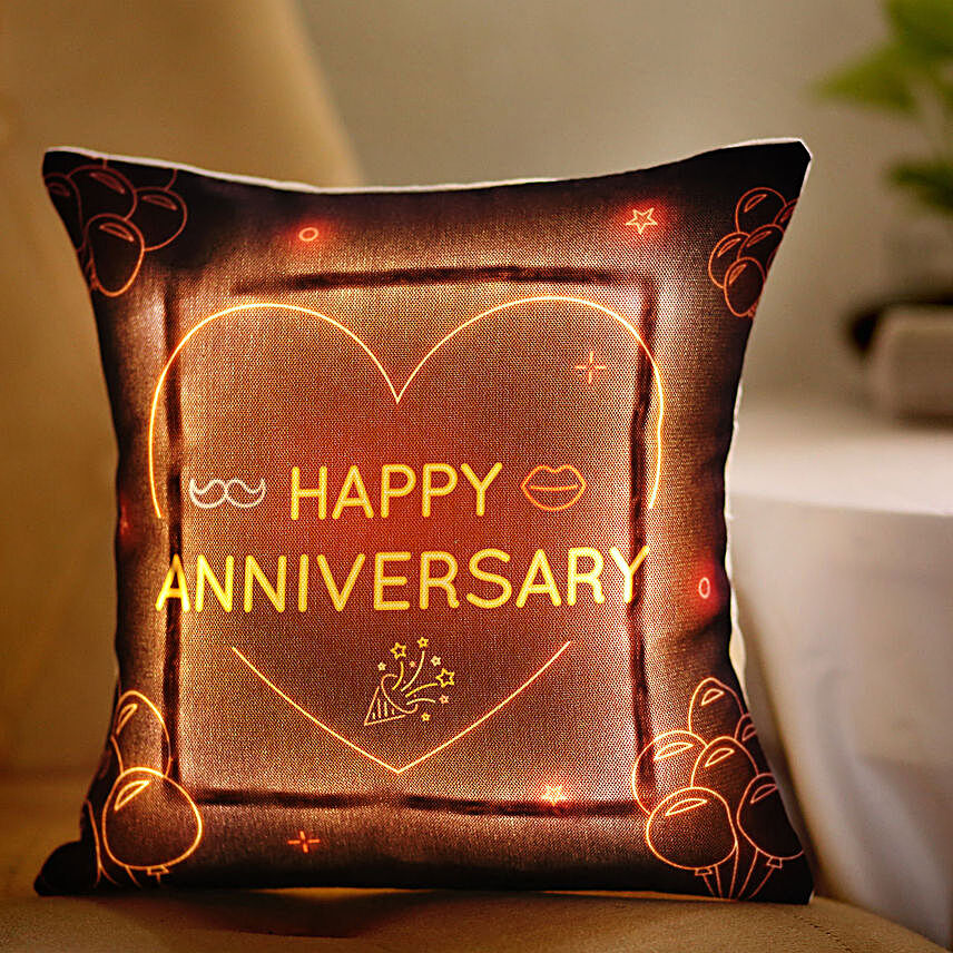 Led Cushion For Anniversary:Personalised Gifts to Singapore
