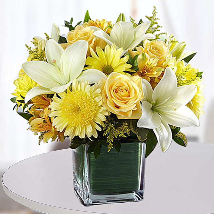 Floral Happiness Vase:get-well-soon