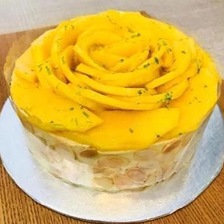 Mango Passion Cake- 6 Inches