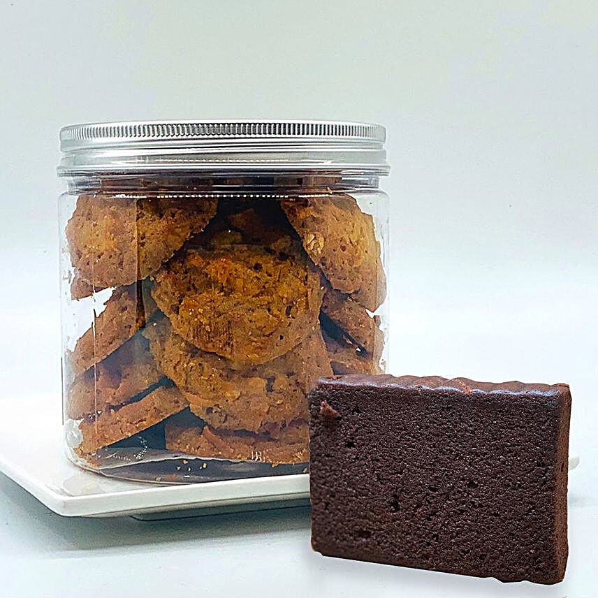 Macadamia Cookies - Dark Chocolate Teacake Combo