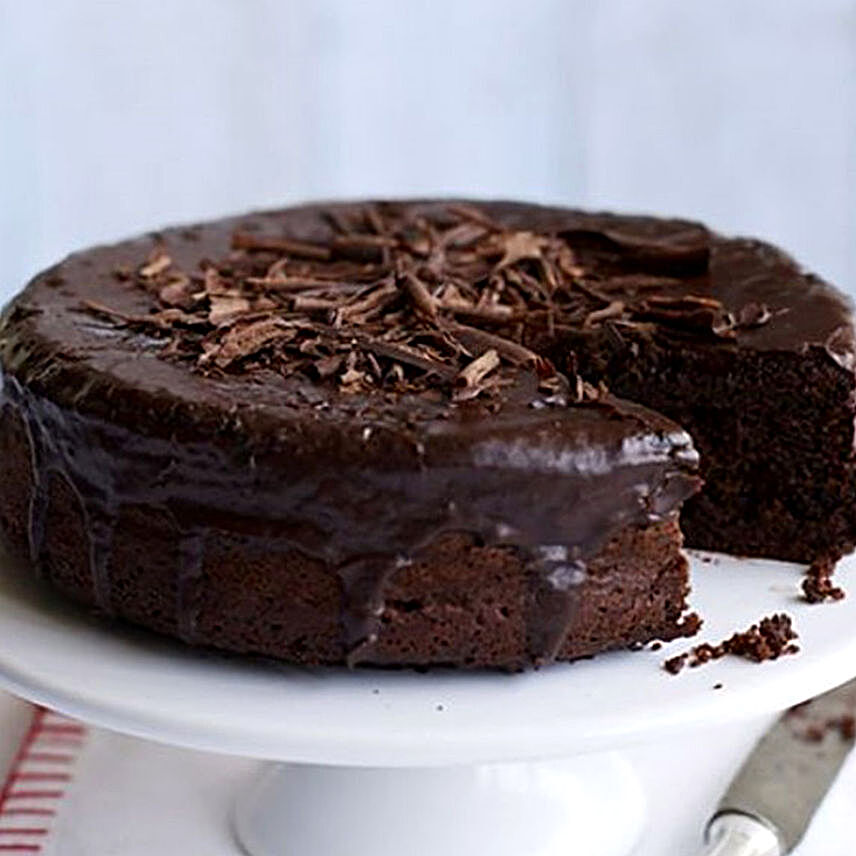 Vegan Triple Dark Chocolate Cake:Anniversary Cakes to Singapore