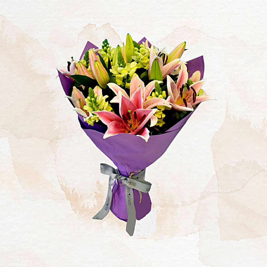 Spring Beauty:Lilies to Singapore
