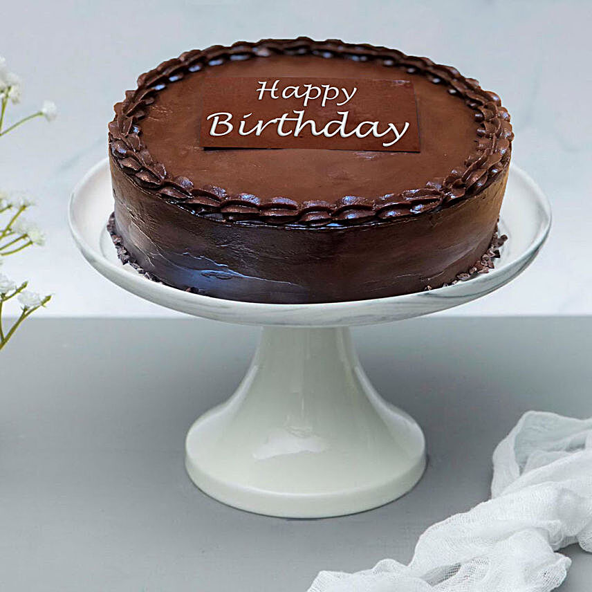 Classic chocolate ganache cake:Chocolate Cake Delivery in Singapore