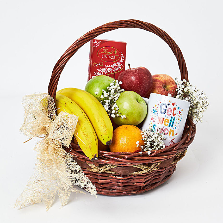 Get Well Soon Basket:Fruit Basket Delivery Singapore