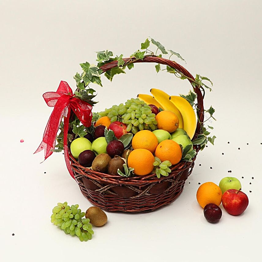Premium Juicy Fruits Basket:Fruit Baskets to Singapore