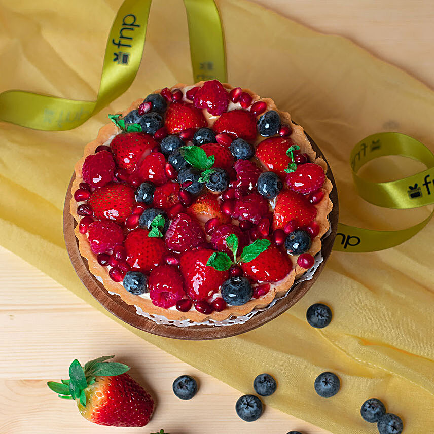 Berries Tart Cake:Send Teddy Day Gifts to Singapore