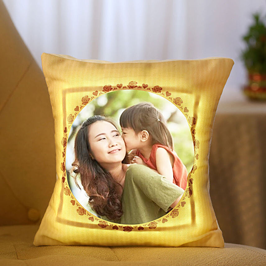 Pretty Led Cushion For Mom