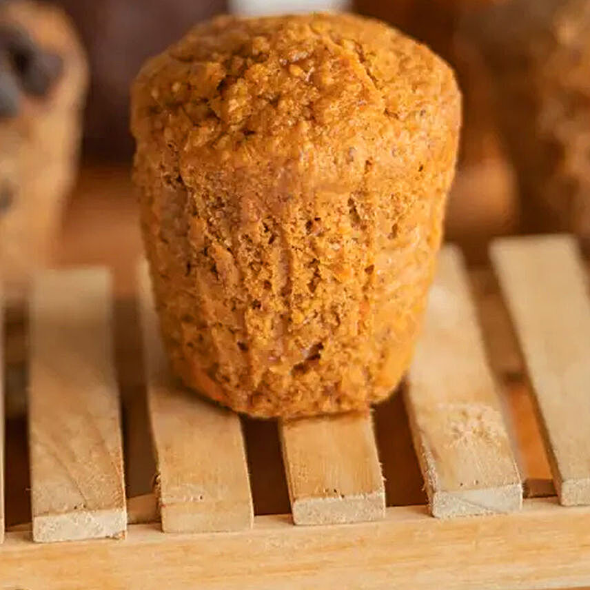 Carrot Wholemeal Muffins 6 Pcs
