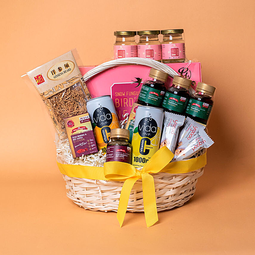 Healthy Hamper:Gift Baskets to Singapore