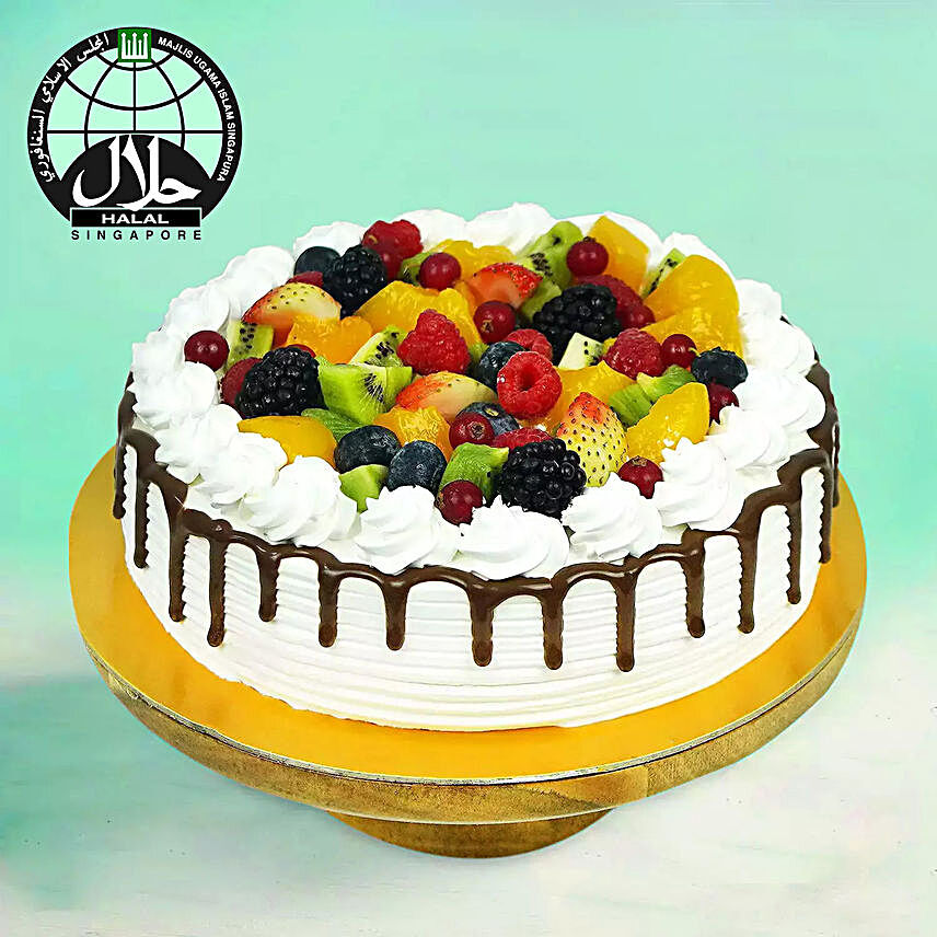 Fruity Vanilla Cake:Hari Raya Gifts to Singapore