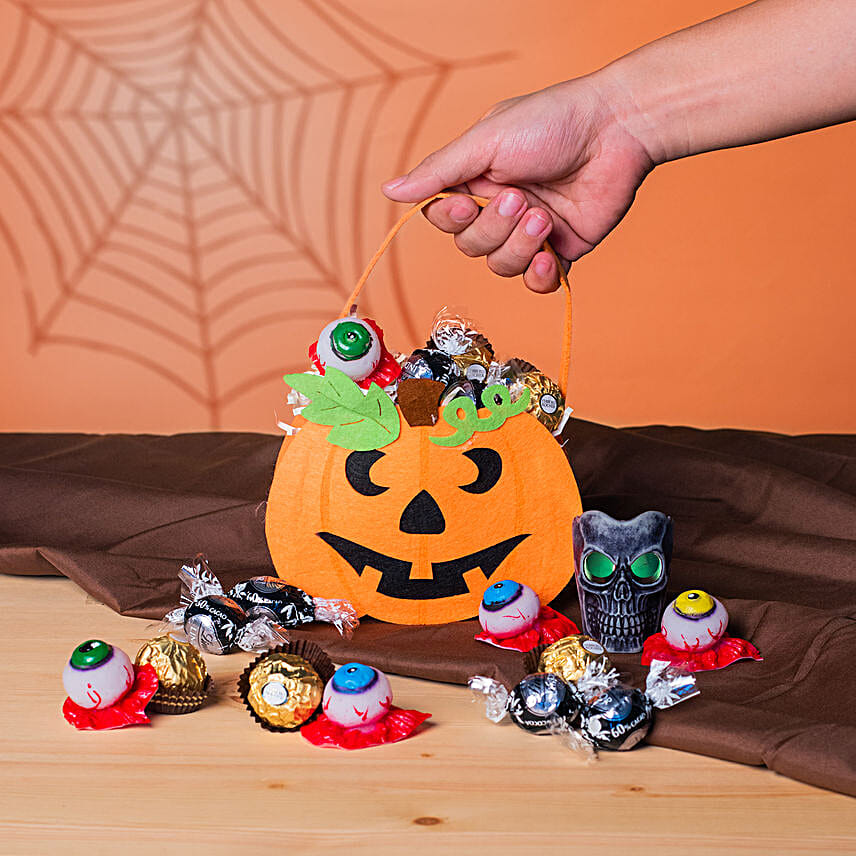 Spooky Halloween Pumpkin Bag