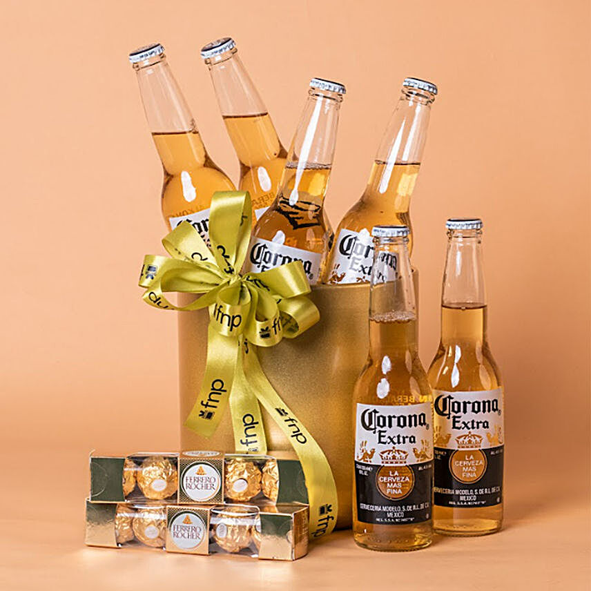 Beer Sweet Delights Hamper:Gift Basket to Singapore