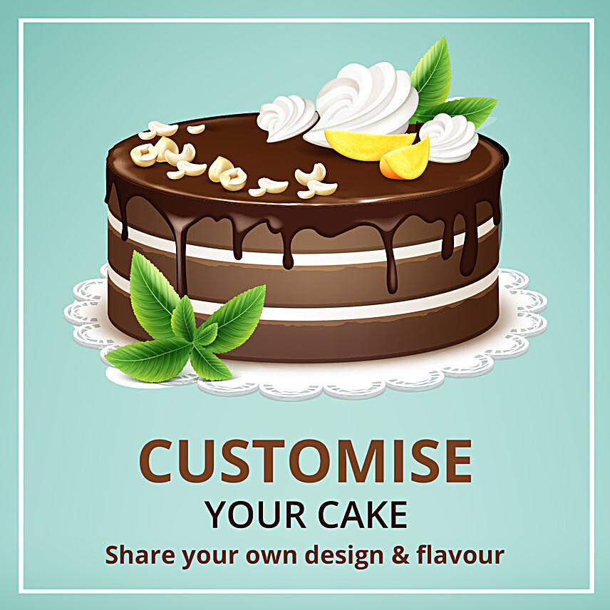 Customized Cake:Chocolate Cake Delivery in Singapore