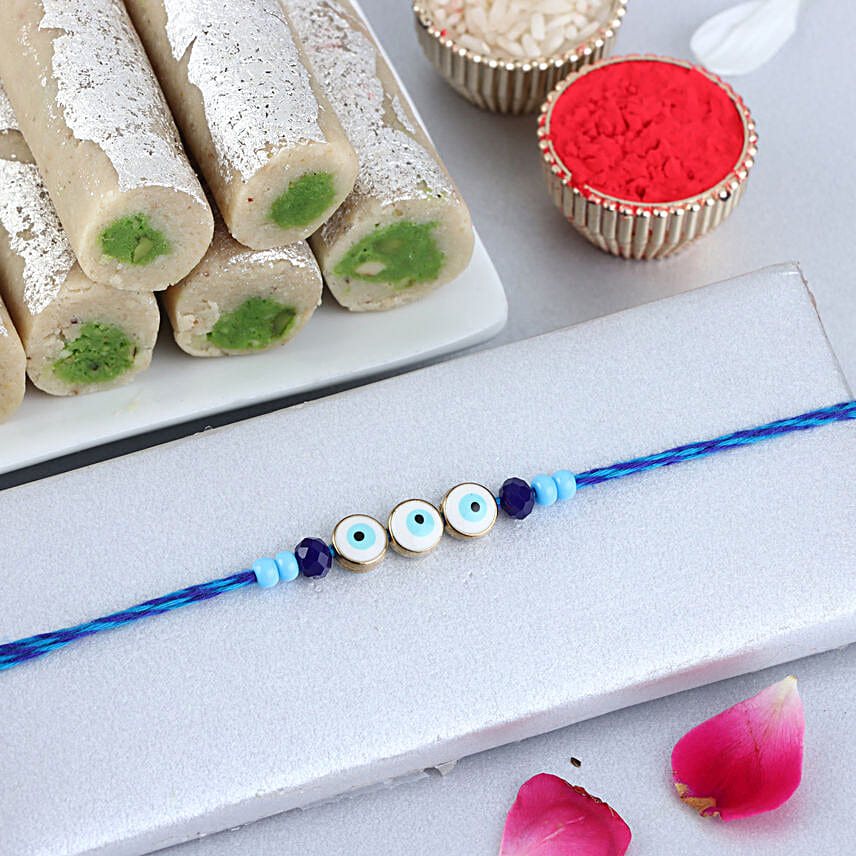 Sneh Neon Trunk Regular Feng Shui Evil Eye Rakhi Kaju Roll