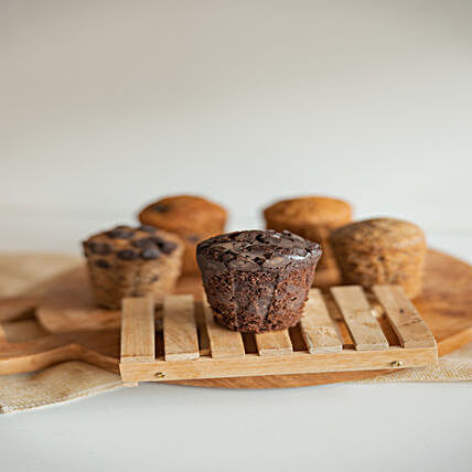 Wholemeal Chocolate Chip Muffin
