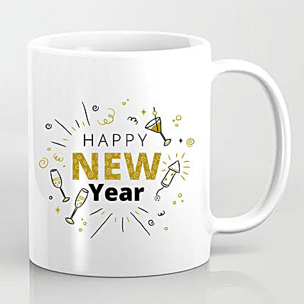 Happening New Year Greetings Mug:Personalised Mugs to Singapore