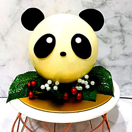 Panda Shaped Pinata Cake