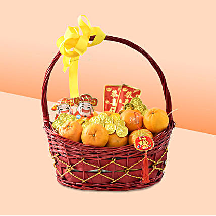 Chinese New Year Special Oranges Basket