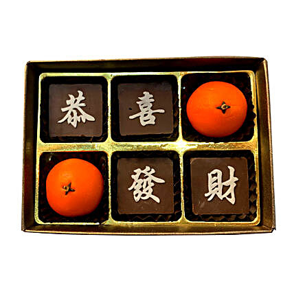 6 Pcs CNY Themed Chocolate