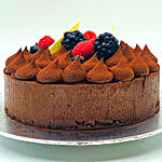 Chocolate Truffle Cream Cake- 6 Inches