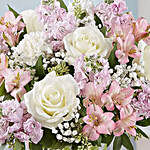 Pink And White Flowers With Marshmallow