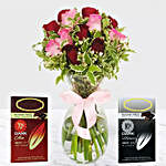 Roses And Healthy Chocolates