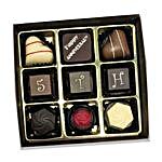 Assorted Chocolate Box For Anniversary 9 Pcs