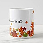Personalised Maple Leaf Mug