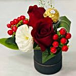 Red Roses With Rocher