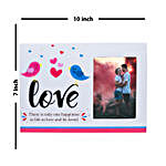 Personalised Love Wooden Photo Frame