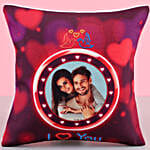 Personalised Led Cushion