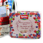 Wine & Delicious Treats Christmas Basket