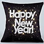 Bright Stars Happy New Year Led Cushion