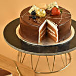 Delightful Chocolate Macaron Cake