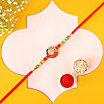 Sneh Colourful Pearls Rakhi & Rasgullas