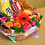 Choco Delight Festive Basket Hamper