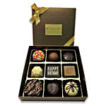 Passionate Happy Birthday Chocolate Box- 9 Pcs