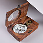 Sneh Pearl Rakhi & Personalised Compass Box