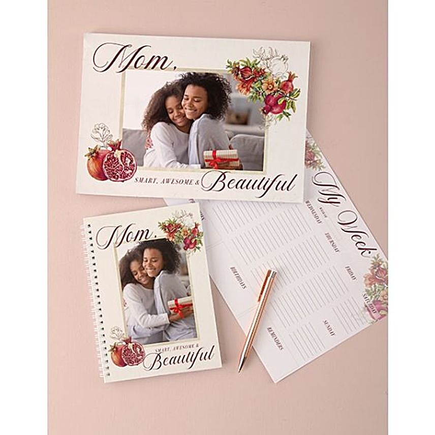 Personalised Smart And Beautiful Note Set:Diwali Gifts to South Africa