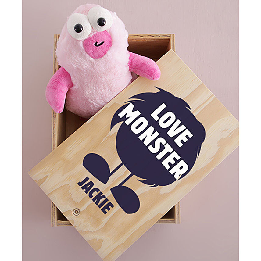 Personalized Crate And Cute Teddy