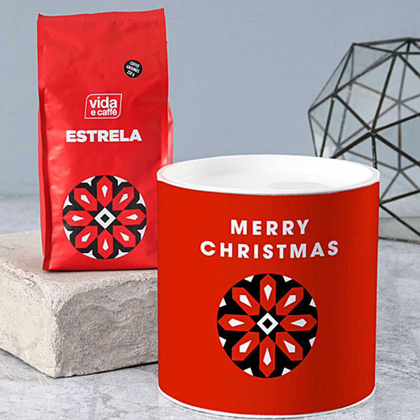 Personalised Merry Christmas Coffee Tube
