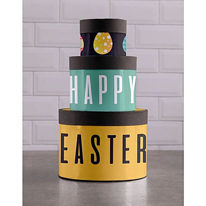 Happy Easter Chocolate Hat Box Tower southafrica Gift Happy Easter
