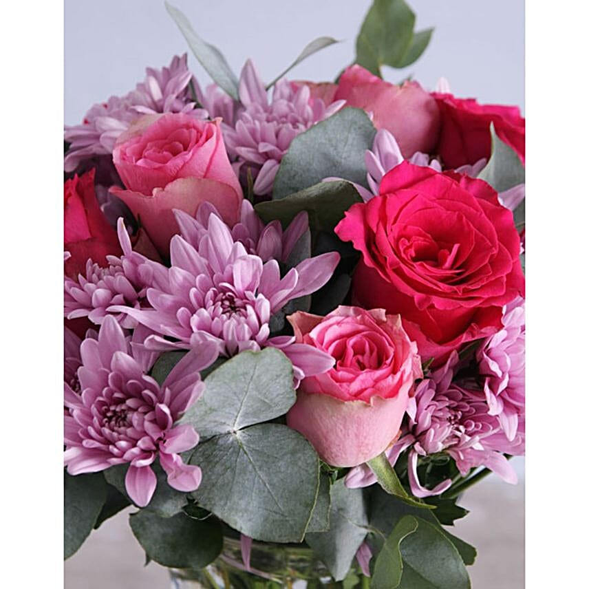 Pink Floral Stem Arrangement