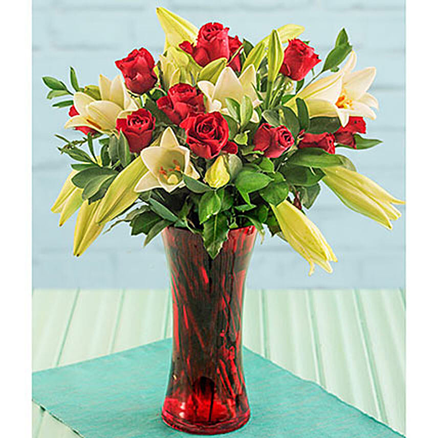 Red Rose Flair