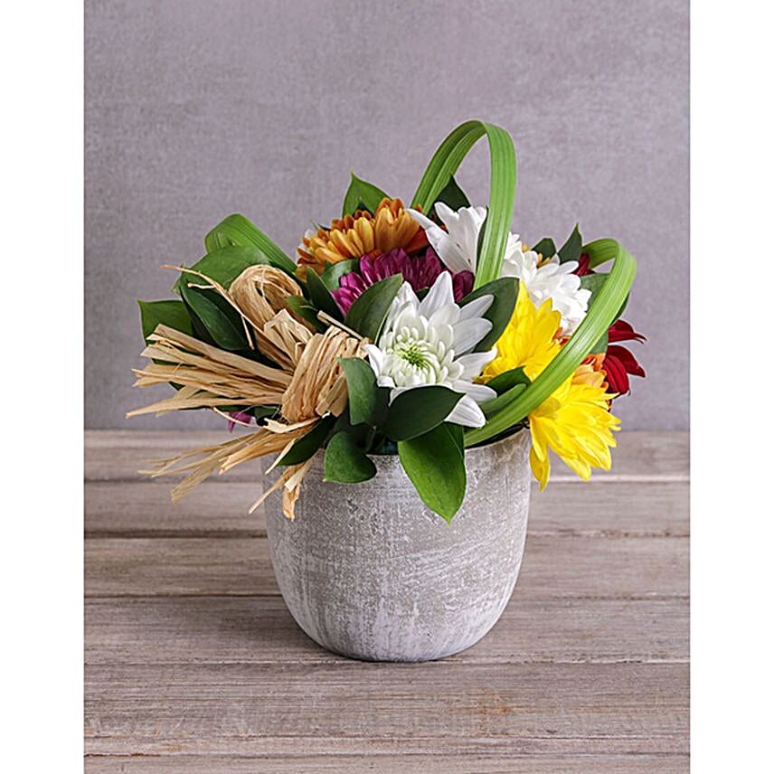 Subtle Mixed Floral Arrangement Standard