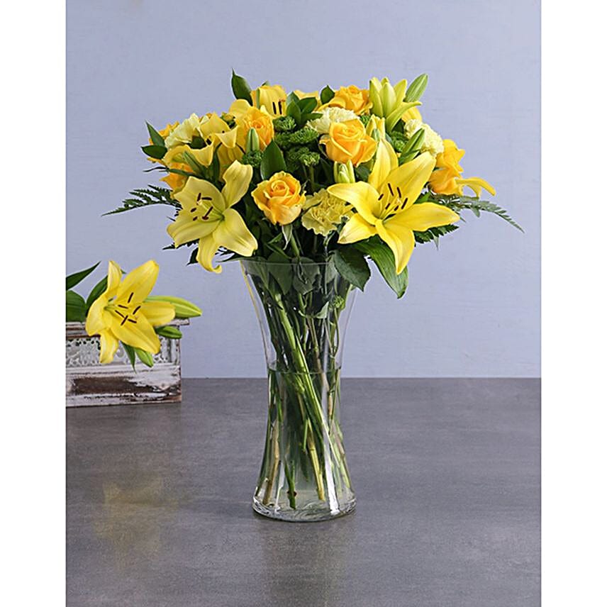 Sunshine Floral Stem Arrangement Small