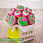 Happy Birthday Cupcake Bouquet for Her