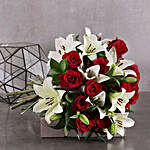 Red And White Elegant Bouquet
